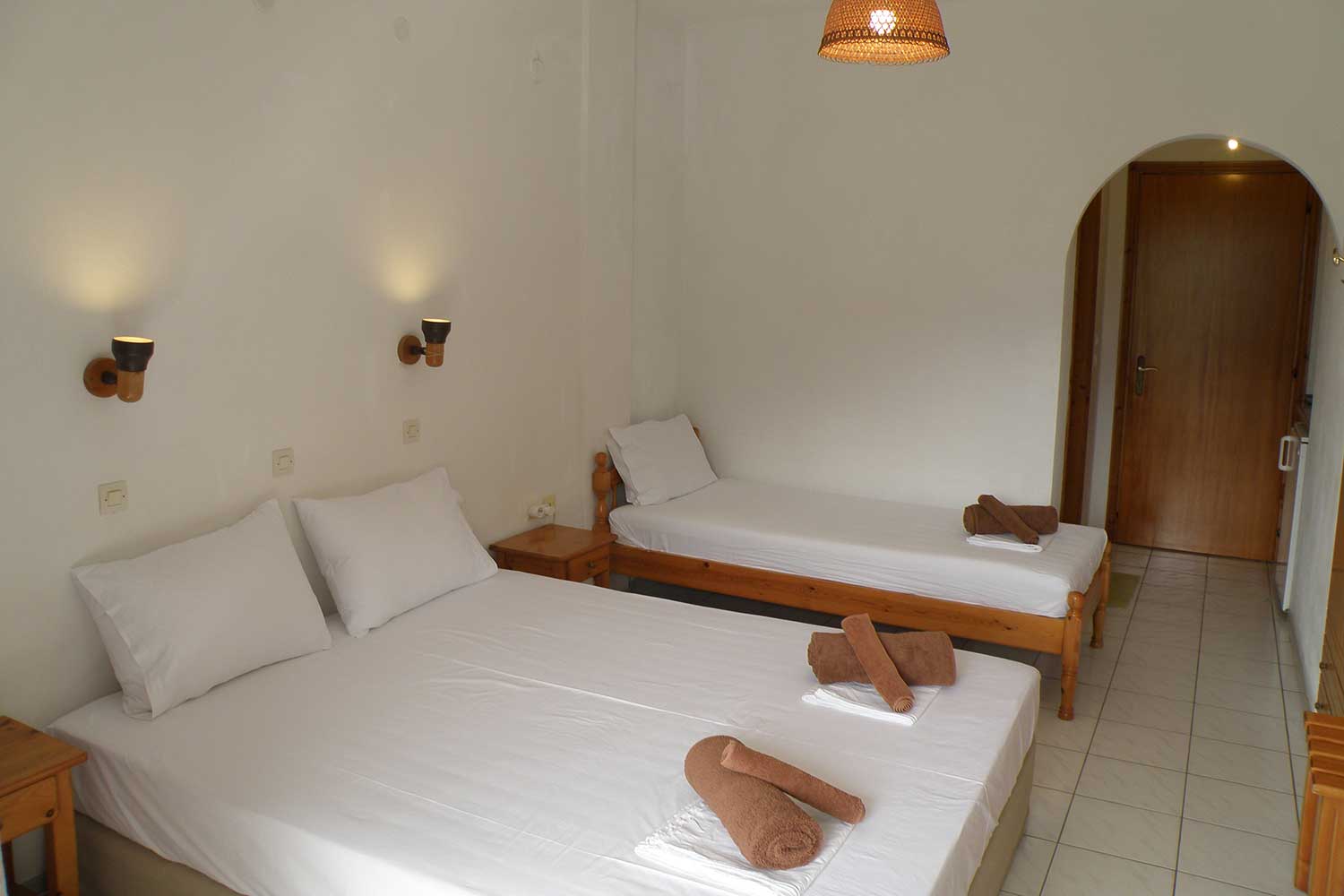 Standard triple studios στο Villa Dimitra στη Θάσο