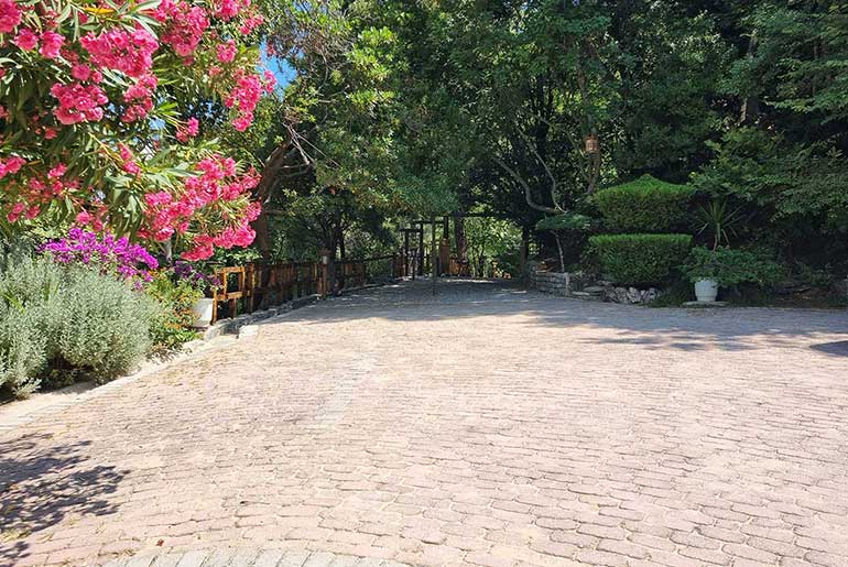 The surrounding area at Villa Dimitra